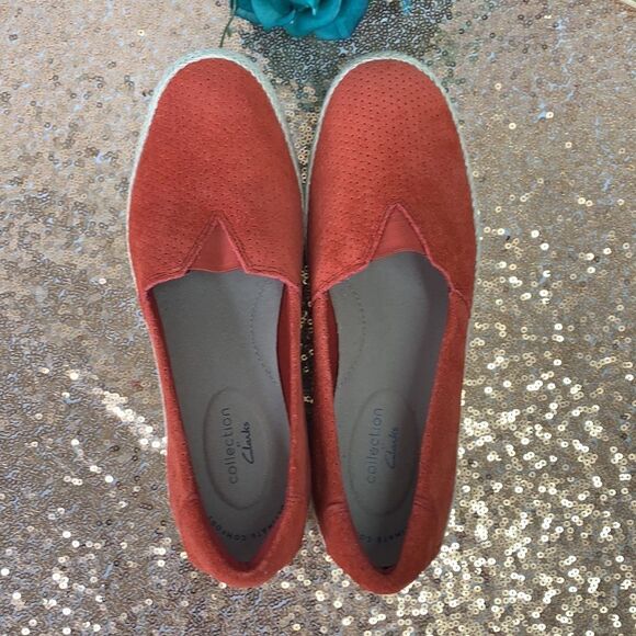 Clarks Danelly Sky Blush Suede   6 - Picture 4 of 5